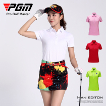 PGM New Product Promotion womens Golf clothing Golf short sleeve sports T shirt polo shirt Jersey