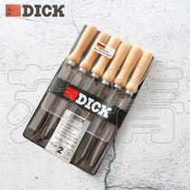 German original imported Dick small file set 6-piece matching plastic bag