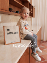 Milk dads Home Australia SC Woollen Spring Summer new girl casual 100 lap good wearing pure cotton small leggings