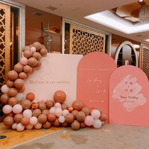Wedding Large party Business banquet Engagement Full moon Birthday party Shaped design Photo props Background wall