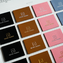 NOIR ATELIER personalized bronzing service lettering customization (only for some in-store products)