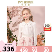 IVY HOUSE Ivy child clothing girl doll collar shirt 2022 spring new set headliner T-shirt