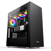 Hangjia chassis GX780R Lord of the Rings wide-body e-sports host computer E-ATX chassis double 360 water-cooled tempered glass