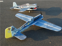 Style model electric fixed wing model aircraft PP board World War II like the real machine F6F hellcat FW190 magic board aircraft