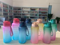 Cups portable anti-drop water bottles for men and women outdoor sports cups super large capacity bomb cover space Cup kettle 3800ml