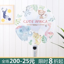 Fan cover anti-pinch hand landing fan mesh cover cover