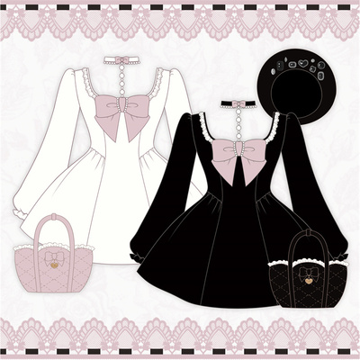 taobao agent [To Alice] The original pearl velvet cocoa party leads the OP dress [Interest Gold]