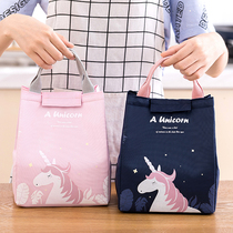 Lunch Box Handbag Aluminum Foil Thickened Large insulated bag with rice bag Lunch Bag for work ethnic group Lunch Box Carry-on Bag