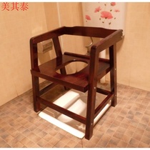 C thickened toilet chair for the elderly Elderly stool stool stool Environmental protection seat toilet shit toilet non-slip stool