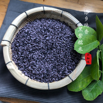 Yunnan specialty Dai Township rice Mojiang purple black rice glutinous rice blood rice new purple rice Dew raw material grains 500g