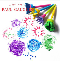 Prepare the childrens roller sponge seal creative paint art materials for childrens roller sponge seal