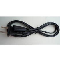 1 meter 2-wire B LCD TV power cord SHARP SHARP LCD-46G120A LCD-46A63