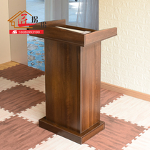 Multifunctional podium speaker shopping guide welcome desk concierge desk check-in desk parking desk