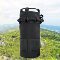 Outdoor Tactical Water bottle sleeve wearing belt portable tactical kettle waist hanging bag water cup sleeve MOLLE accessory protective cover