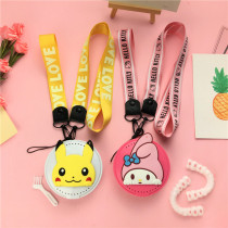 Holder containing box dental cover box carrying cute braces box teeth aligner box transparent tooth invisible soaking