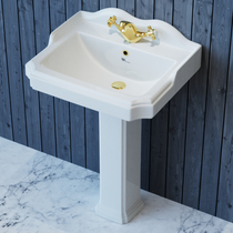 English classical column basin small apartment balcony washbasin toilet toilet ceramic basin wash basin