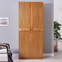 New Chinese Two Doors Wardrobe Double Door Triple Door Wardrobe Bedroom 2 Children Solid Wood 0 9 m 1 4 Ukim Wood Color Walnuts