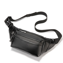 Sports shoulder shoulder bag fashion fashion fashion brand leather dead flying riding bag chest bag chest bag mens running bag personality mens bag