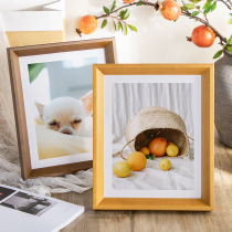European solid wood frame stand 6 7 810 inch photo frame hanging wall minimal creative in wind solid wood frame