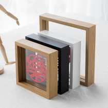 Double glass 囍 word frame wedding photo frame table wedding wedding room decoration decoration Chinese style family decoration hair