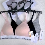 Calvin Klein CK Ms. No Steel Ring Thin Pad Triangular Cup Sexy Sports Bra Bra