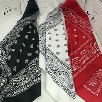 Scarf female cashew tissue retro scarf for adult hip hop cowboy scarf around the neck