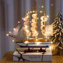 Smooth Craft boat model ornaments princess room decoration girl heart birthday gift men decoration crafts