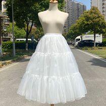 Skirt support Lolita Lolita Lolita four-story 70cm long support extension support violence daily Euroza support flower field