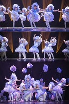 The 11th Xiaohe Style Little Cloud Performance Costumes Kindergarten Performance Costumes Girls Puff Skirts Gauze Skirts Dance Costumes