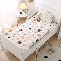 Kindergarten mattress upholstered quilt winter thickened childrens noon sleeping pad flannel small mattress furry pad back