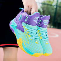 Elementary school childrens childrens basketball shoes Real fight cool male and female child mesh surface breathable CUHK Sneaker Running Mesh Shoes