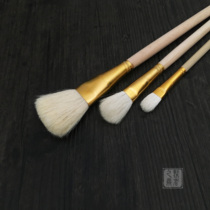 Wool Sweep Gold Brush Stickup Gold With Gold Finish Painting Lacquer Art Lacquer Painting Material