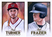 (iR) baseball star card 2018 Topps Gallery Turner Frazier rookie Puka