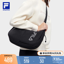 FILA Fellow Official Womans Sackbag 2023 New Simple Single Shoulder Backet Underarmpit Movement Pack
