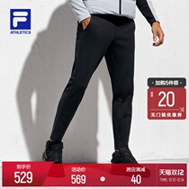 FILA ATHLETICS FILA Mens Pants Knitted Trousers 2021 Autumn Winter New Straight Pants Casual Sweatpants