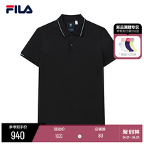 FILA File Official Man Short Sleeve POLO2022 Summer New Fashion Casual Light Knit Polo Shirt