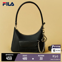 FILA File Official Woman Single Shoulder Skewed Satchel 2022 Summer New Fashion Casual Commuter Handbag Bag