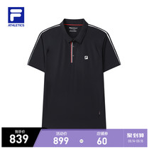 FILA ATHLETICS Phila Mens Short Sleeve 2021 Summer New Sports Golf Polo Shirt