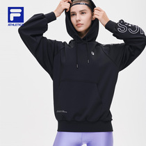 FILA ATHLETICS FILA WOMENs hooded sweater 2021 autumn new casual sports hoodie women