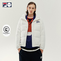 FILA FUSION Fele fashion Mens down jacket 2021 Winter new trend loose warm coat men