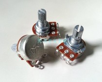 Taiwan type 16 potentiometer Class A single welding pin A1M A25KA100K A250K A500K Solid A1M