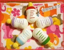 Handmade DIY crochet wool Doll Doll graduated bottle illustration tutorial non-finished