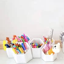 mielmom Korean childrens pen holder cute creative multifunctional pen holder desktop pen storage box stationery