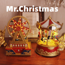 Mr christmas Carousel Ferris Wheel Music Box Music Box Girl Birthday gift