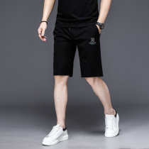 New Armani mens shorts summer thin five-point sports casual pants wear loose ice silk pants tide