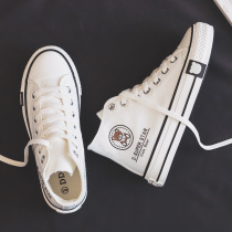 Small crowd high canvas shoes women's shoes 2021 new spring explosions ulzzang shoes super fire small white shoes