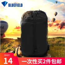 2 Blue Fields Large Sleeping Bags Compression Bags Outdoor Multifunctional Sundry Bags Portable Storage Bags