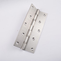 Flat hinge 3 inch 4 inch 5 inch 6 inch 8 inch stainless steel door hinge silent black bearing heavy hinge