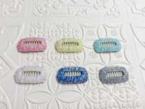 South Korea imported flash powder pet mini broken hair BB clip Yorkshamarzis over bear small clip hairclip floral headdress