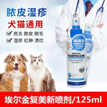 Dog cat dog skin disease pet bacterial infection purulent pus allergic seborrhea dermatitis pus skin spray